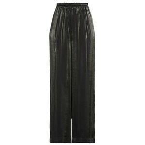 Solotre Black Metallic Wide-Leg Palazzo Pants Elastic Waist Evening‎ Wear Size 6